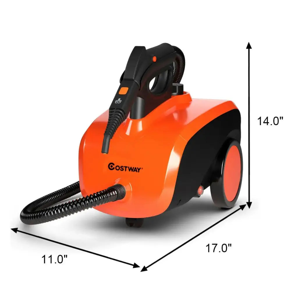 Heavy Duty Household Multipurpose Steam Cleaner with 18 Accessories Costway