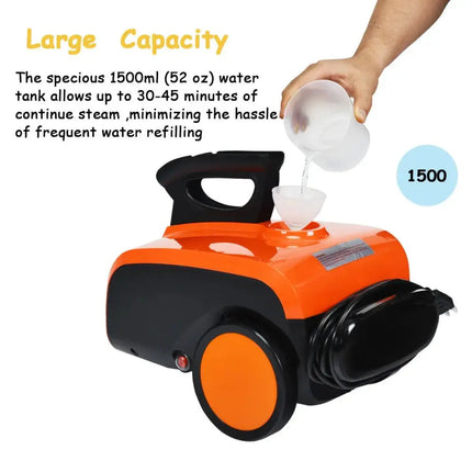 Heavy Duty Household Multipurpose Steam Cleaner with 18 Accessories Costway