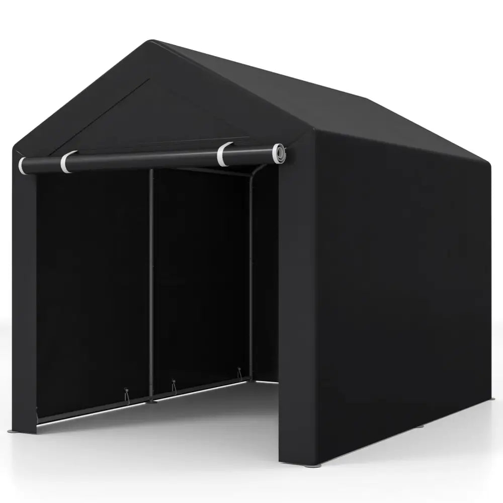 Heavy-Duty Portable Storage Shed with Roll-up Zipper Door-L - Sheds & Outdoor Storage