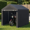 Heavy-Duty Portable Storage Shed with Roll-up Zipper Door-L - Sheds & Outdoor Storage