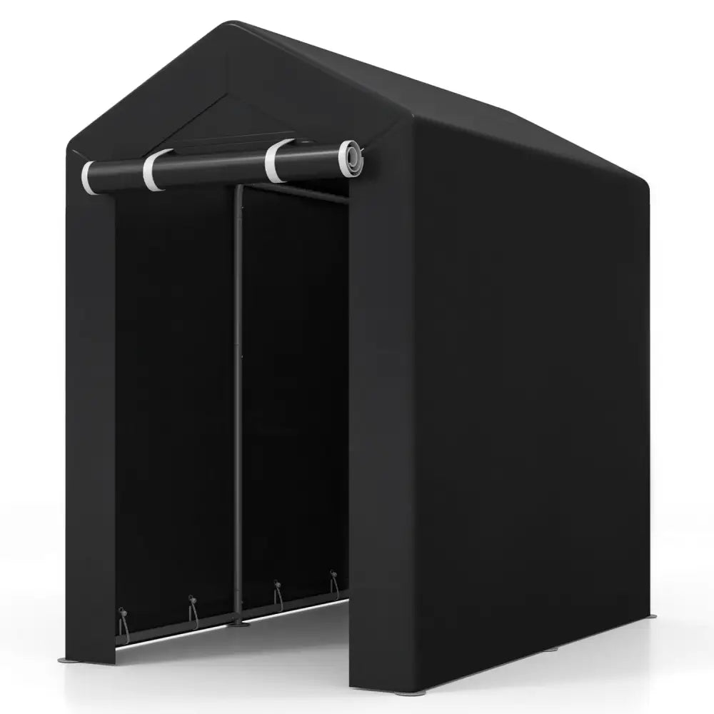 Heavy-Duty Portable Storage Shed with Roll-up Zipper Door-S - Sheds & Outdoor Storage