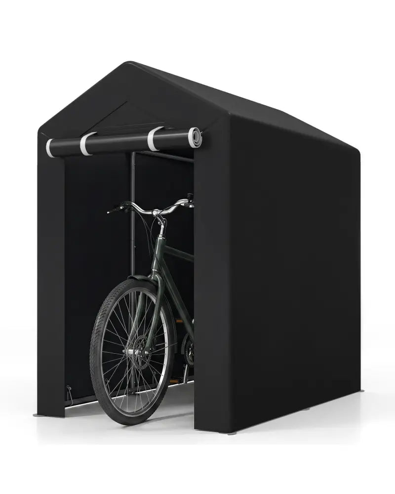 Heavy-Duty Portable Storage Shed with Roll-up Zipper Door-S - Sheds & Outdoor Storage
