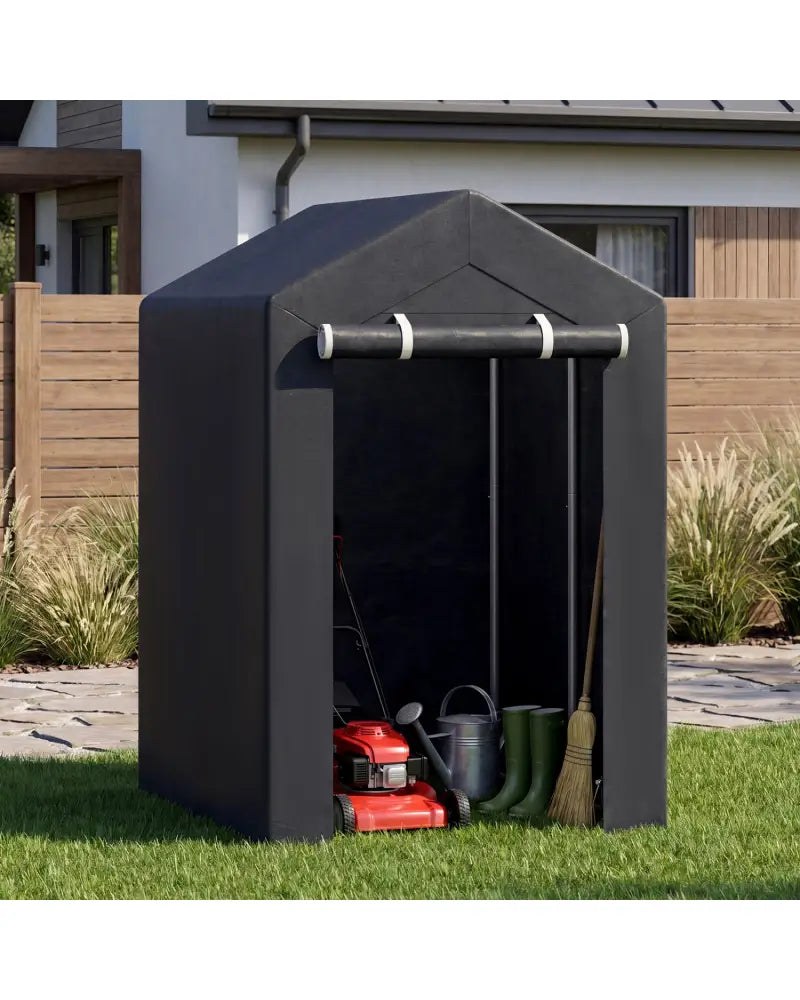 Heavy-Duty Portable Storage Shed with Roll-up Zipper Door-S - Sheds & Outdoor Storage