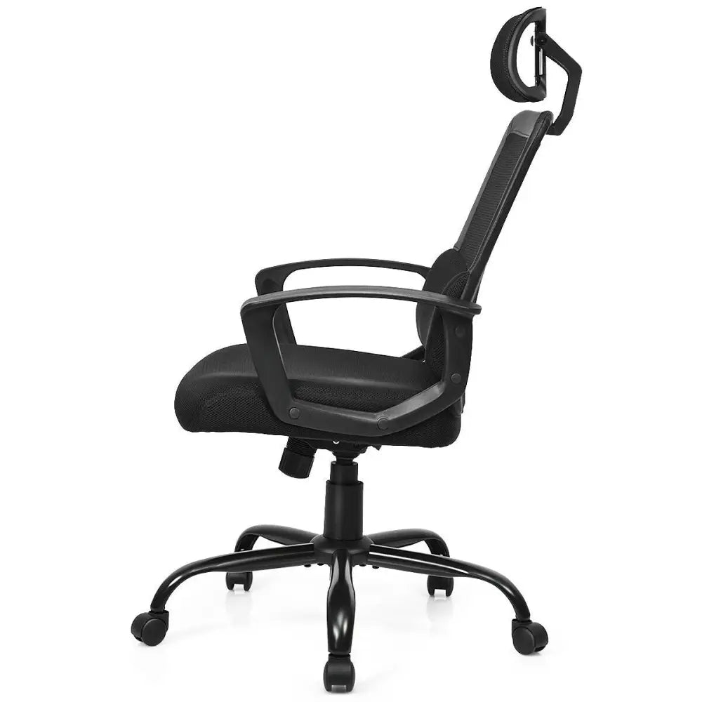 High Back Ergonomic Mesh Office Chair Swivel Chair - Black - Ergonomic Chairs