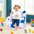 High-density Padding Kids Sofa with Armrest and Extra Pilow-Multicolor - Multicolor - Kids Chairs & Seating