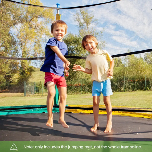 High-Elastic PP Replacement Jumping Mat-15 ft - Black - Trampoline Accessories