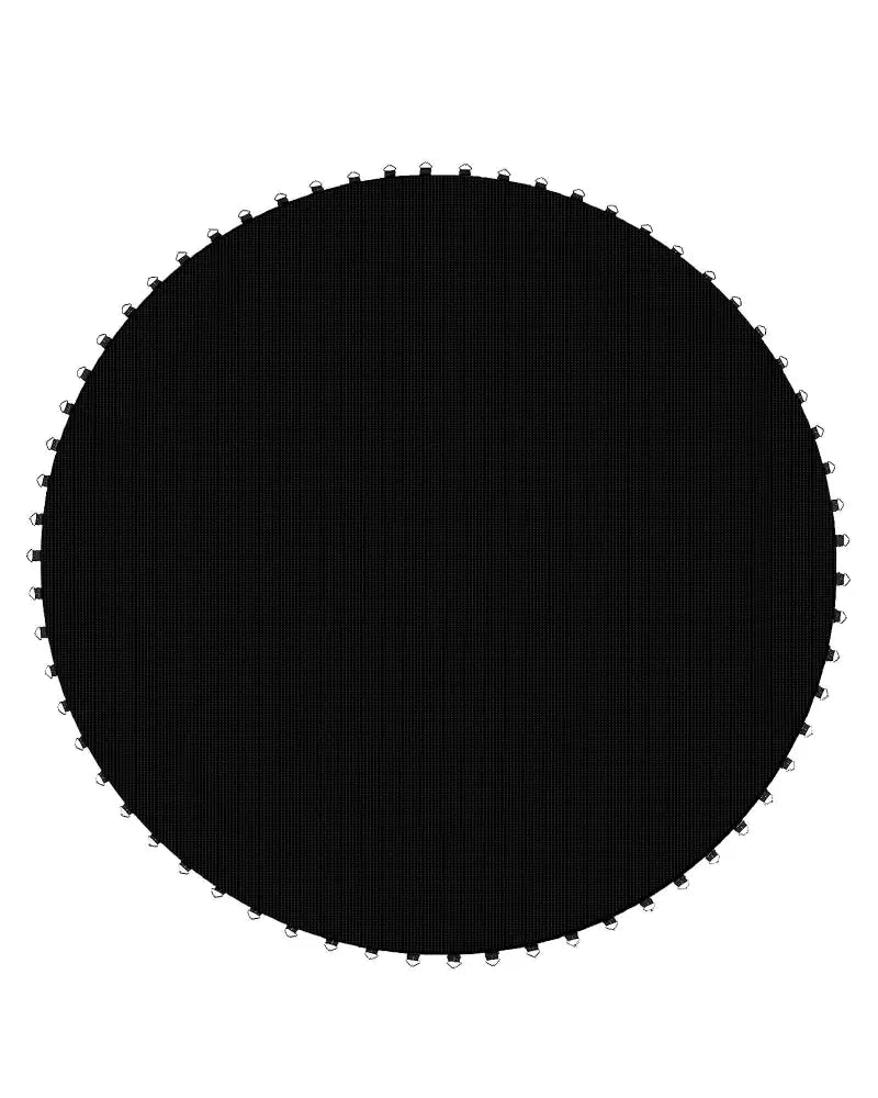 High-Elastic PP Replacement Jumping Mat-16 Feet - Black - Trampoline Accessories