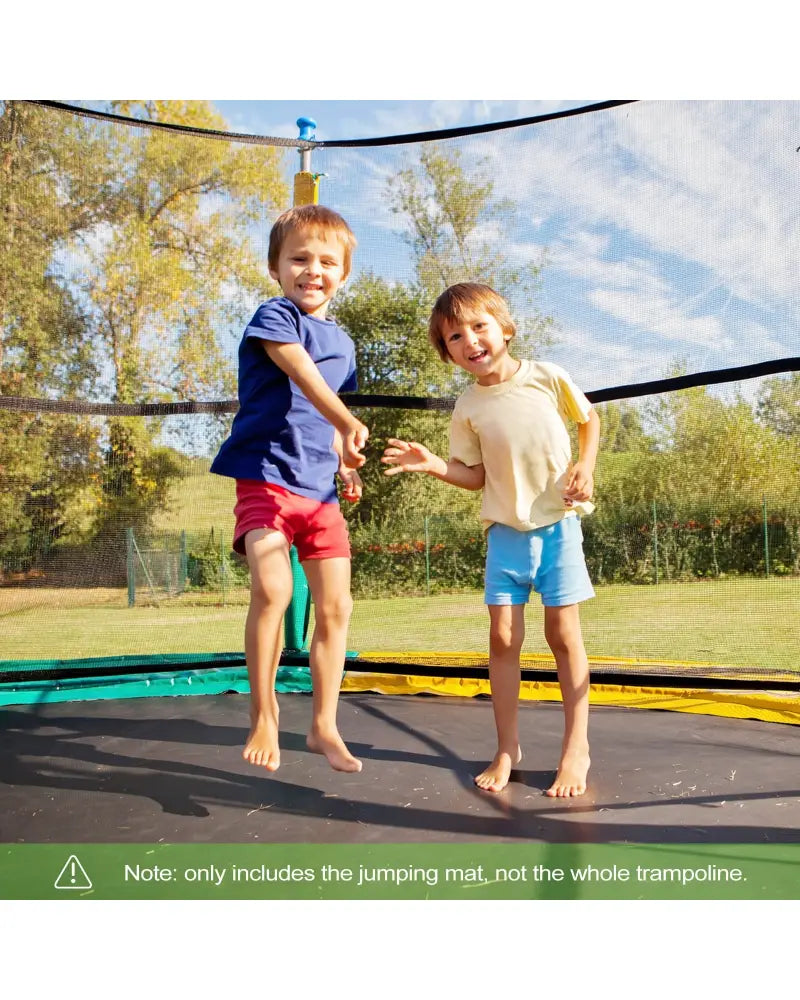High-Elastic PP Replacement Jumping Mat-16 Feet - Black - Trampoline Accessories