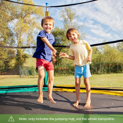 High-Elastic PP Replacement Jumping Mat-16 Feet - Black - Trampoline Accessories