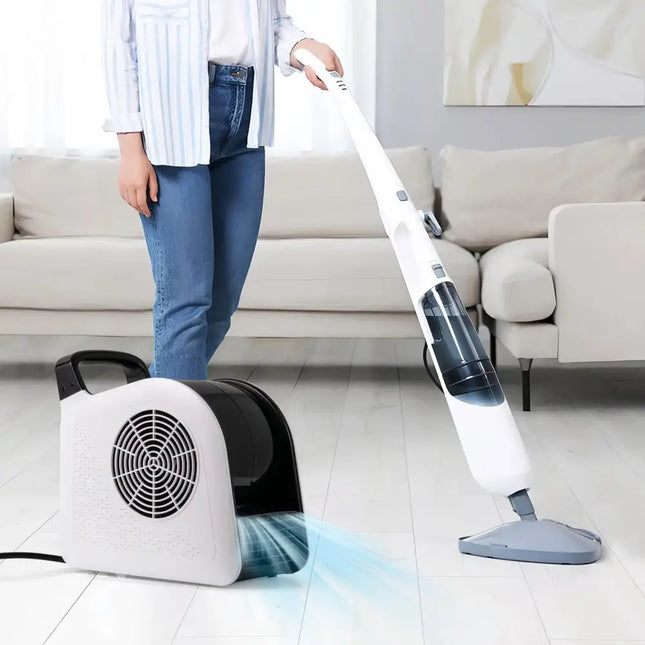 High Velocity Blower Fan Utility Air Mover with 3 Speeds and 185° Pivoting Head Costway