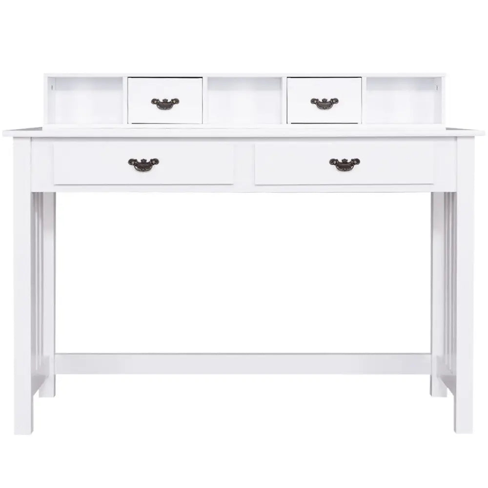 Home Office Writing Mission Computer Desk with 4-Drawer - Writing Desks