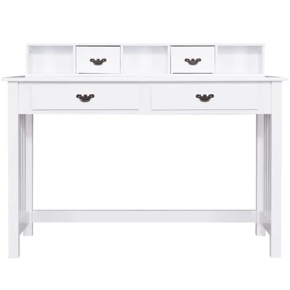 Home Office Writing Mission Computer Desk with 4-Drawer - Writing Desks