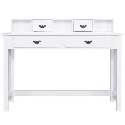 Home Office Writing Mission Computer Desk with 4-Drawer - Writing Desks