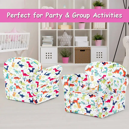 Household Toddler Furnishings Children Armrest Cute Lovely Single Sofa - White - Kids Chairs & Seating