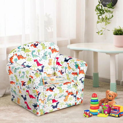 Household Toddler Furnishings Children Armrest Cute Lovely Single Sofa - White - Kids Chairs & Seating