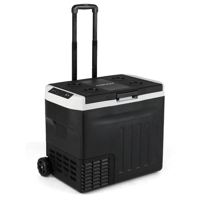 12V Car Refrigerator 42QT with Touch Panel and Removable Divider-L