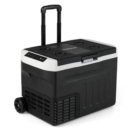 12V Car Refrigerator 32QT with Touch Panel and Removable Divider-M