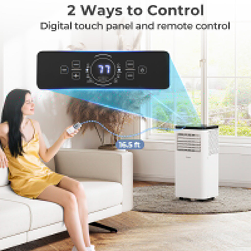 8000 BTU Portable Air Conditioner 3 in 1 Floor AC Unit