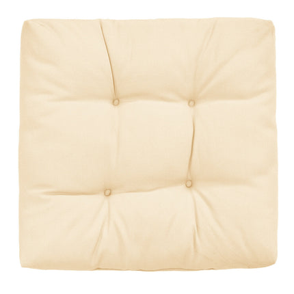 21 Inch  x 21 Inch Patio Chair Seat Cushion Pads for Indoor and Outdoor-Beige