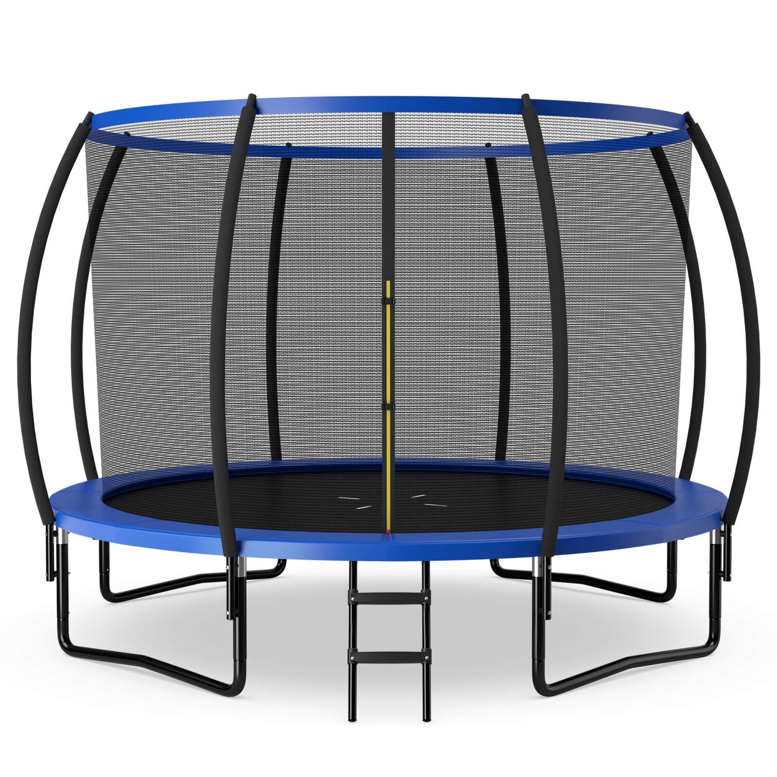 Trampoline récréatif de 12 pi avec échelle, homologué ASTM - Bleu