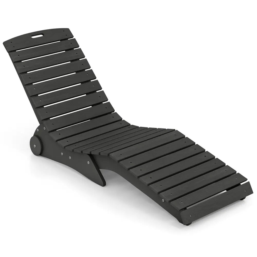 In-Pool Lounge Chair with Weighted Anti-Floating Design 450 LBS for Baja Shelf-Dark Gray - Dark Gray - Outdoor Chaise