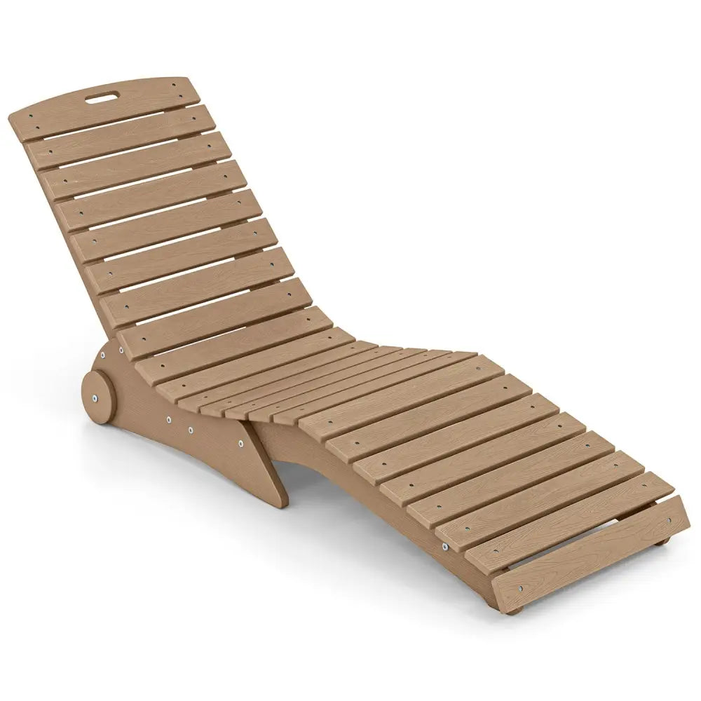 In-Pool Lounge Chair with Weighted Anti-Floating Design 450 LBS for Baja Shelf-Brown - Brown - Outdoor Chaise Lounges