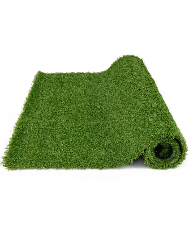 Indoor Outdoor Synthetic Turf Mat with Drainage Holes-S - Green - Outdoor Decor