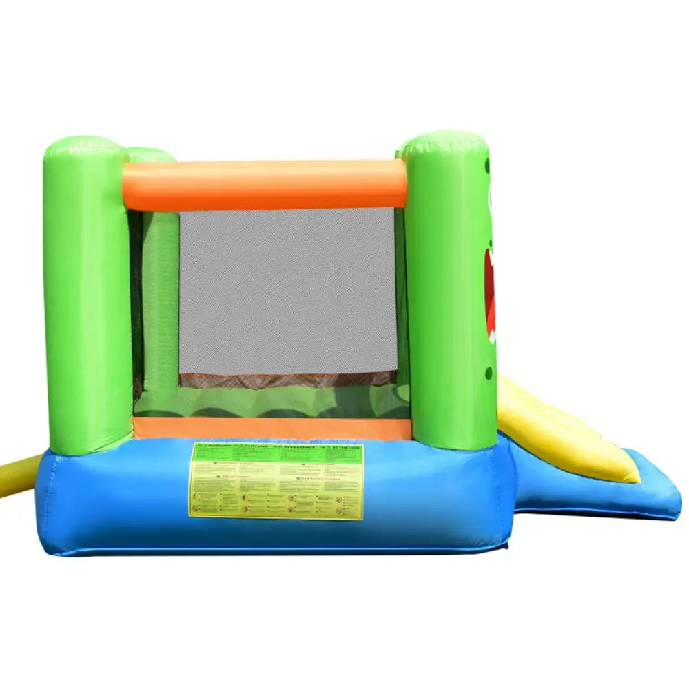 Inflatable Bounce House Jumper Castle Kid’s Playhouse with Long Slide - Bounce House