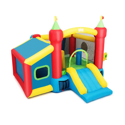 Inflatable Bounce House Kids Slide Jumping Castle without Blower - Bounce House