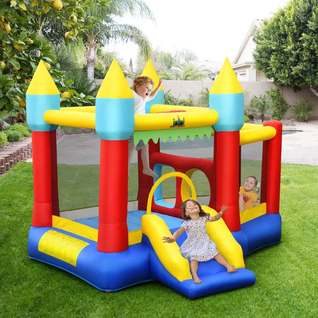 Inflatable Bounce Slide Jumping Castle Without Blower - Bounce House