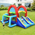 Inflatable Jumping Castle Bounce House with Dual Slides and 480W Blower - Bounce House