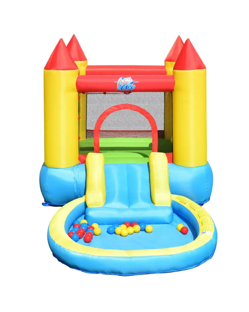 Inflatable Kids Slide Bounce House with 580w Blower - Bounce House