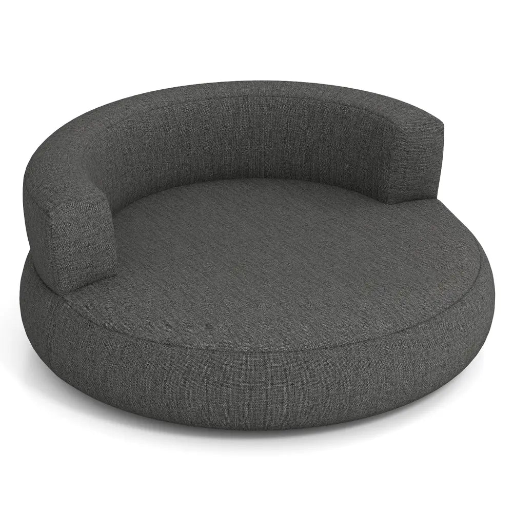 Inflatable Lounger Air Sofa with Detachable Cover-Gray - Gray - Camping Furniture