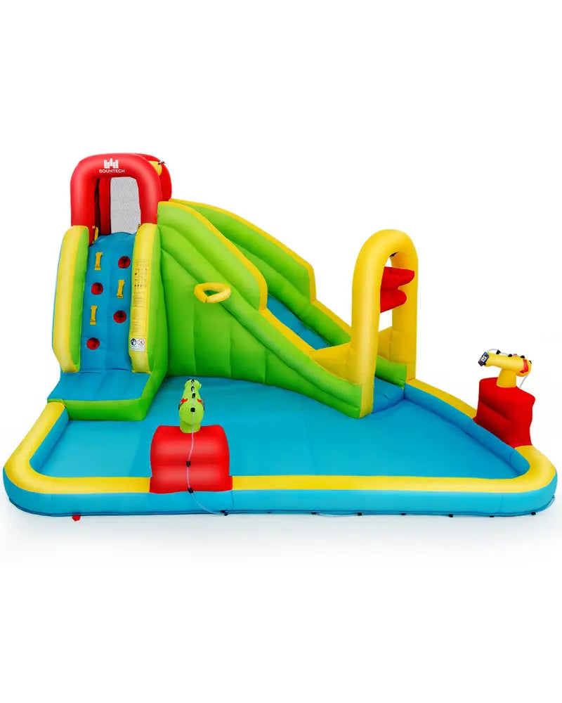 Inflatable Splash Jump Slide Water Bounce without Blower - Inflatable Water Slides