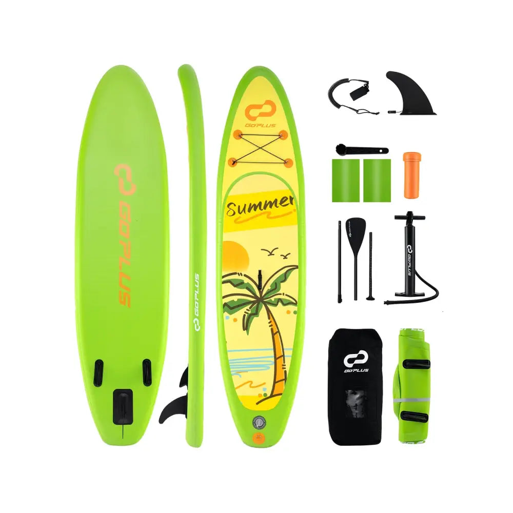Inflatable Stand up Paddle Board iSUP Board Accessories with 3 Fins-S - Surfing