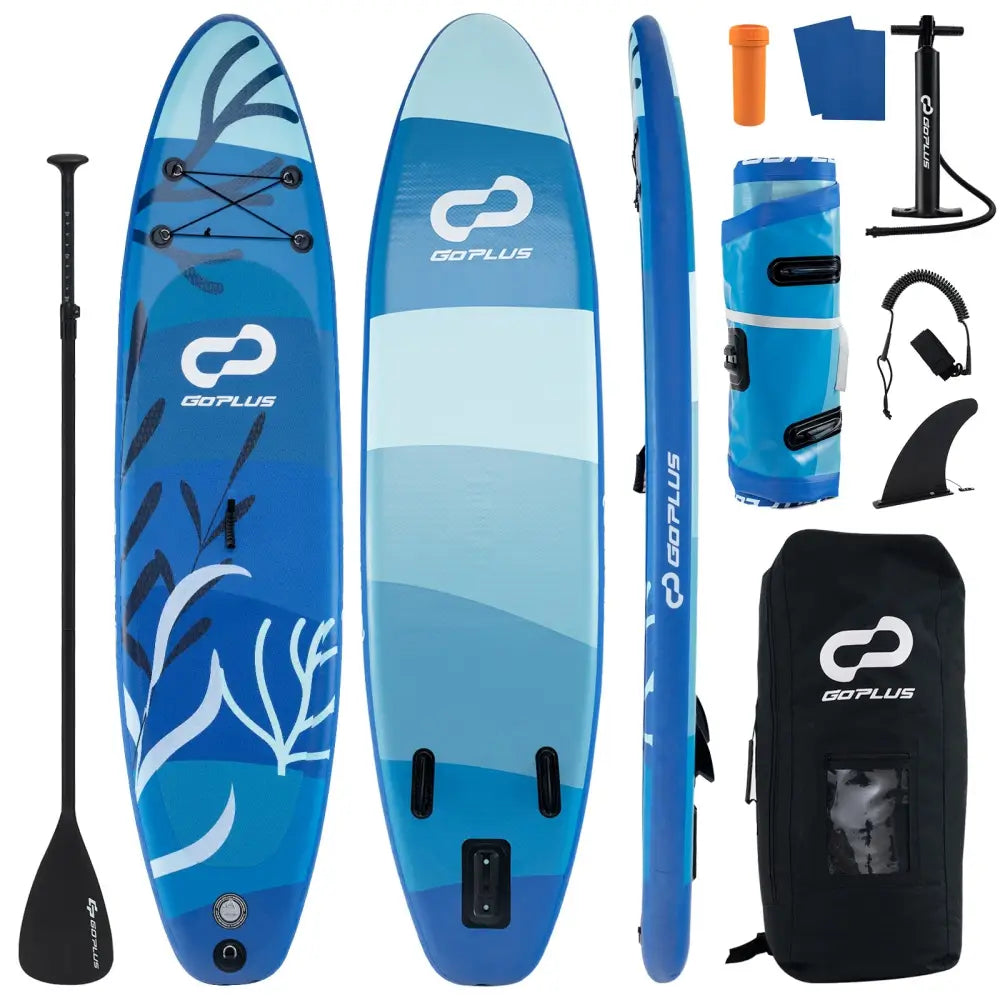 Inflatable Stand Up Paddle Board Sup Board with Premium SUP Accessories-L - Surfing
