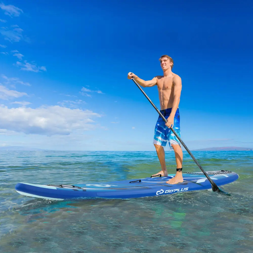 Inflatable Stand Up Paddle Board Sup Board with Premium SUP Accessories-L - Surfing