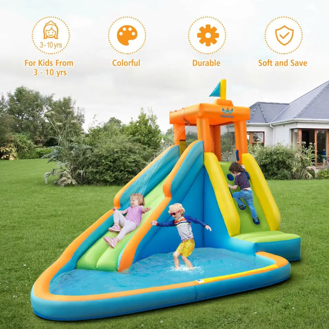 Inflatable Water Slide Bounce House Without Blower - Inflatable Water Slides