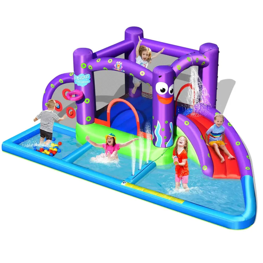 Inflatable Water Slide Castle without Blower - Inflatable Water Slides