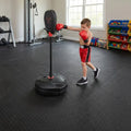 Inflation Free Boxing Set and 12Pcs 1/2’’ Puzzle Exercise Mat - Boxing & Martial Arts