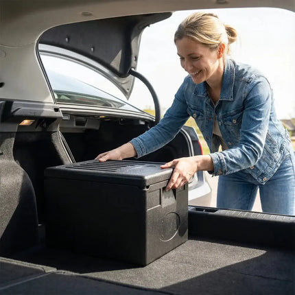 Insulated Food Pan Carrier 49 Qt Top Load Stackable Hot Box with Built-in Handles Costway