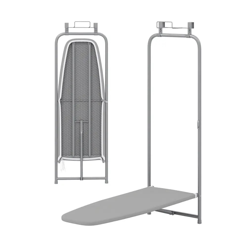 Ironing Board Space-Saving Metal Hanging Ironing Board-Gray - Gray - Dryers