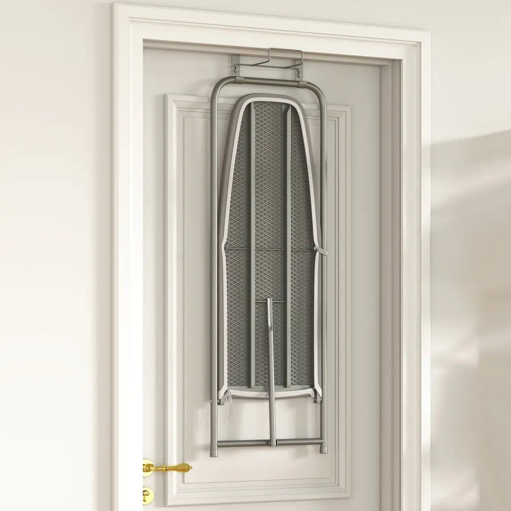Ironing Board Space-Saving Metal Hanging Ironing Board-Gray - Gray - Dryers