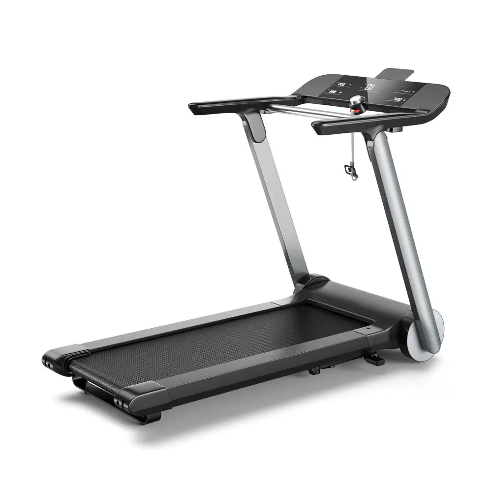 Italian Designed Folding Treadmill for Home - Black - Treadmills