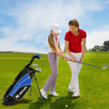 Junior Complete Golf Club Set for Age 8 to 10-Blue - Blue - Golf