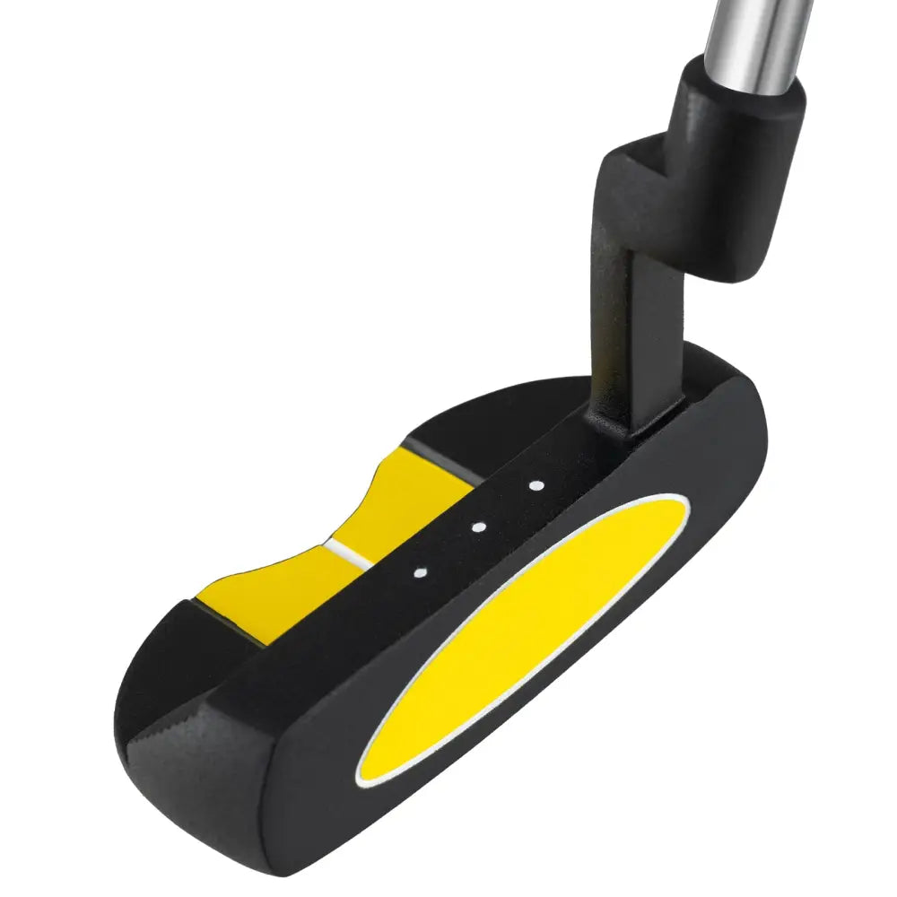 Junior Mallet Putter Individual Gold Club for 8-10 years old Kids-Yellow - Yellow - Golf