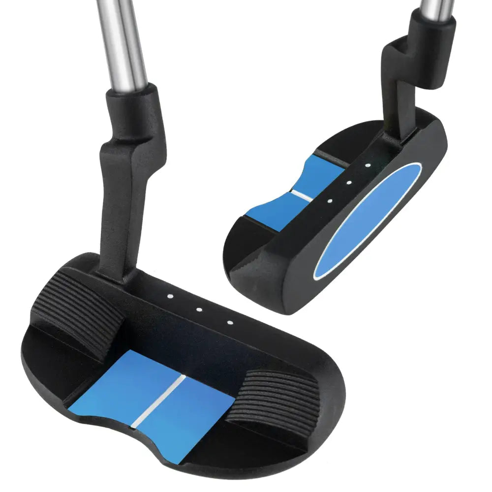 Junior Mallet Putter Individual Gold Club for Kids Ages 11-14-Blue - Blue - Golf