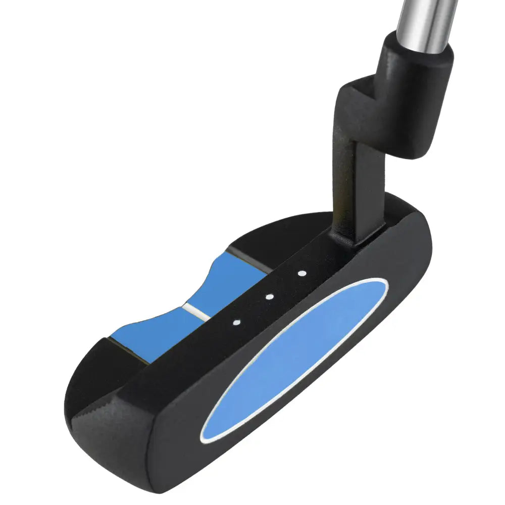 Junior Mallet Putter Individual Gold Club for Kids Ages 11-14-Blue - Blue - Golf