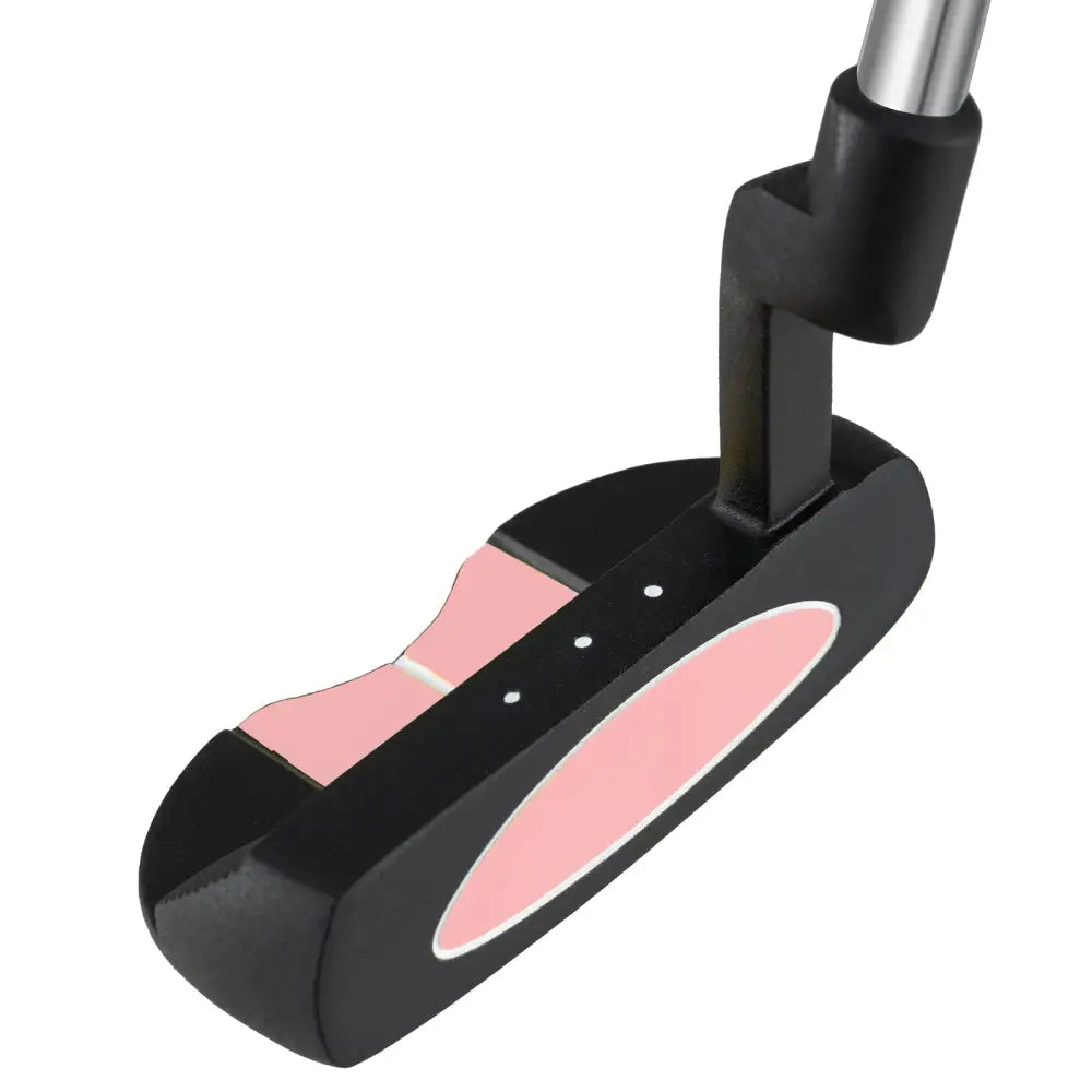 Junior Mallet Putter Individual Gold Club for Kids Ages 11-14-Pink - Pink - Golf