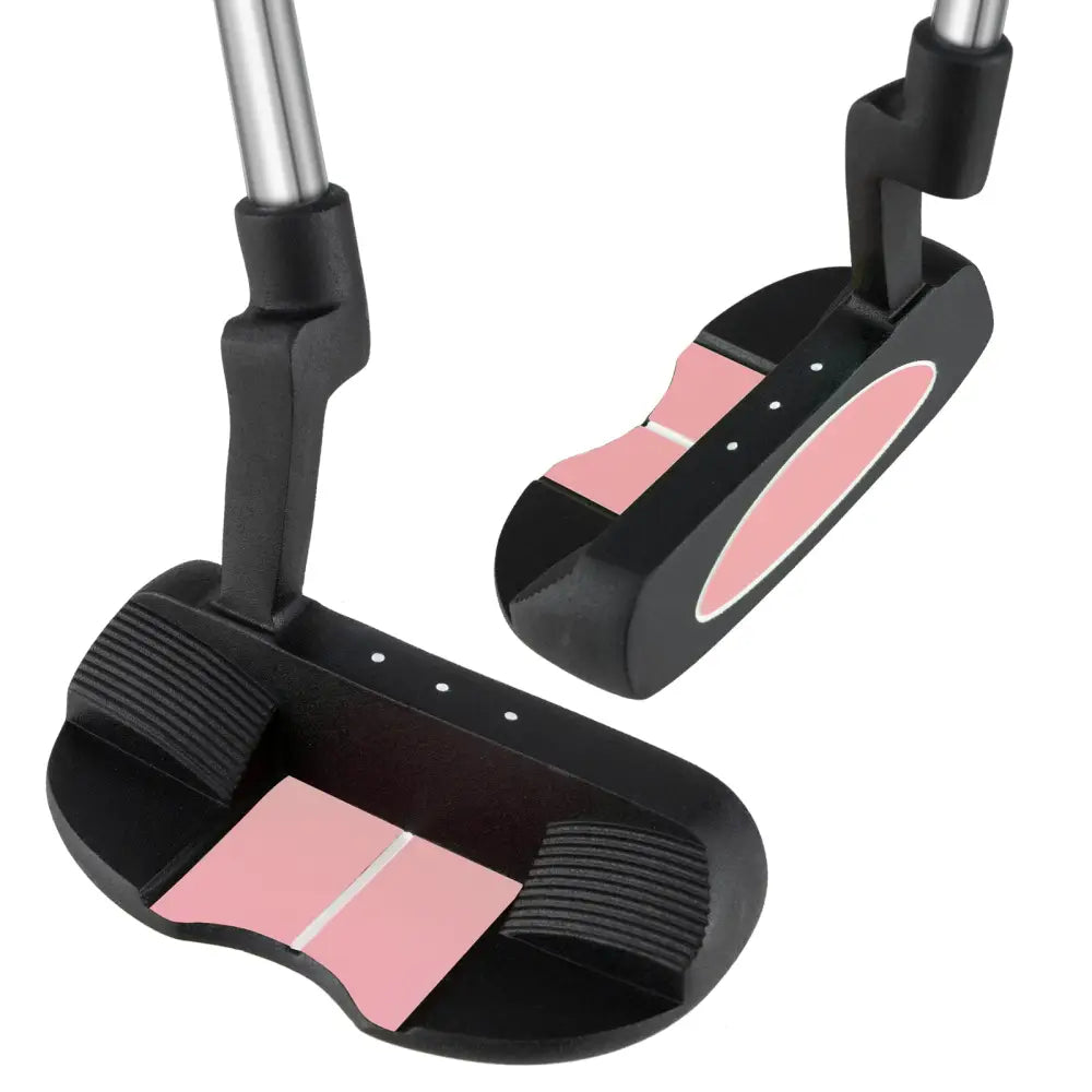 Junior Mallet Putter Individual Gold Club for Kids Ages 11-14-Pink - Pink - Golf